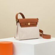 HERMES GOLDEN BROWN BAG