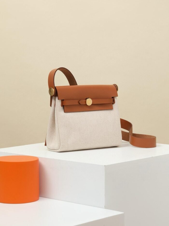 HERMES GOLDEN BROWN BAG