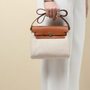 HERMES GOLDEN BROWN BAG