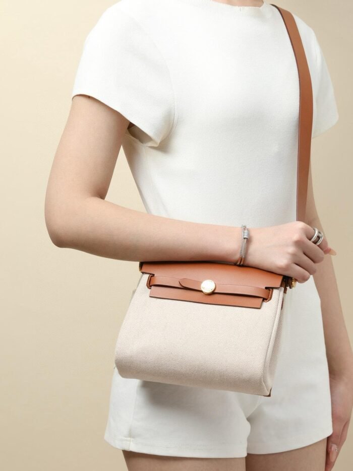 HERMES GOLDEN BROWN BAG