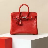 Birkin crocodile handbag