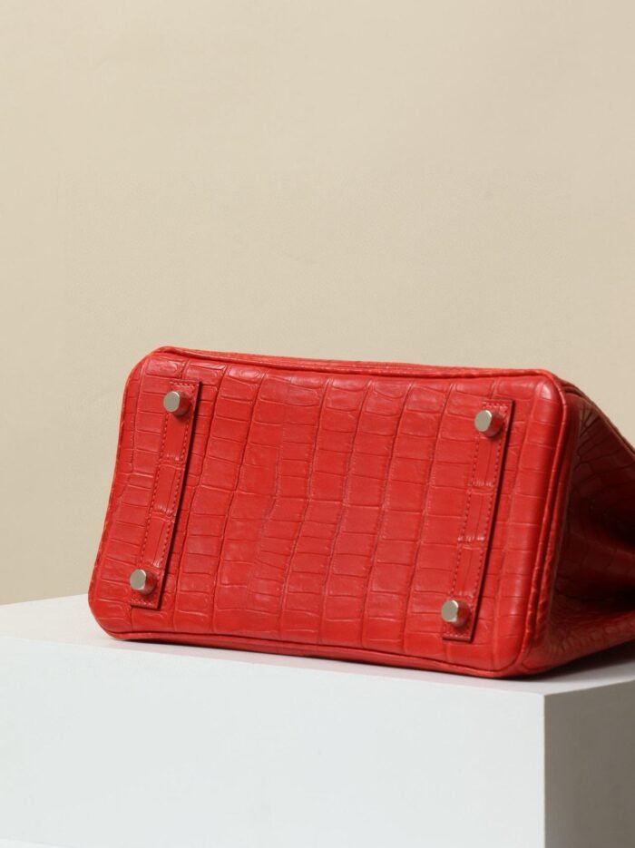 Birkin crocodile handbag