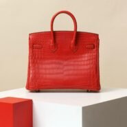 Birkin crocodile handbag