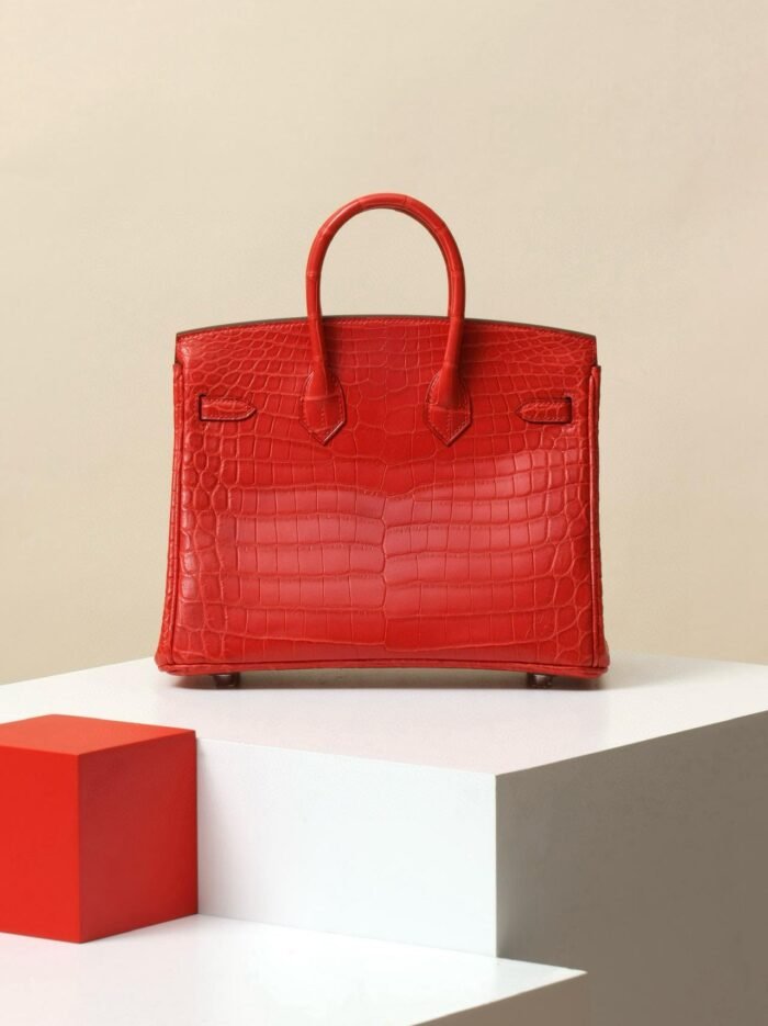 Birkin crocodile handbag