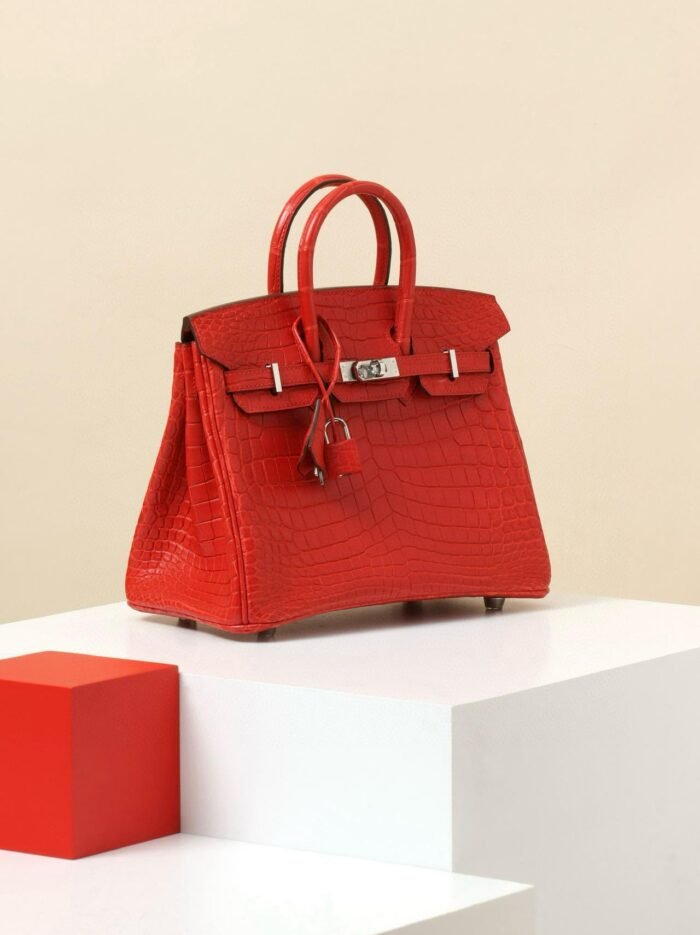 Birkin crocodile handbag