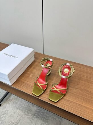 Silk High Heel Fairy Sandals
